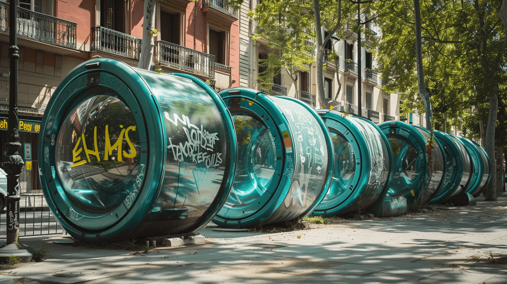 Public Cooling Pods